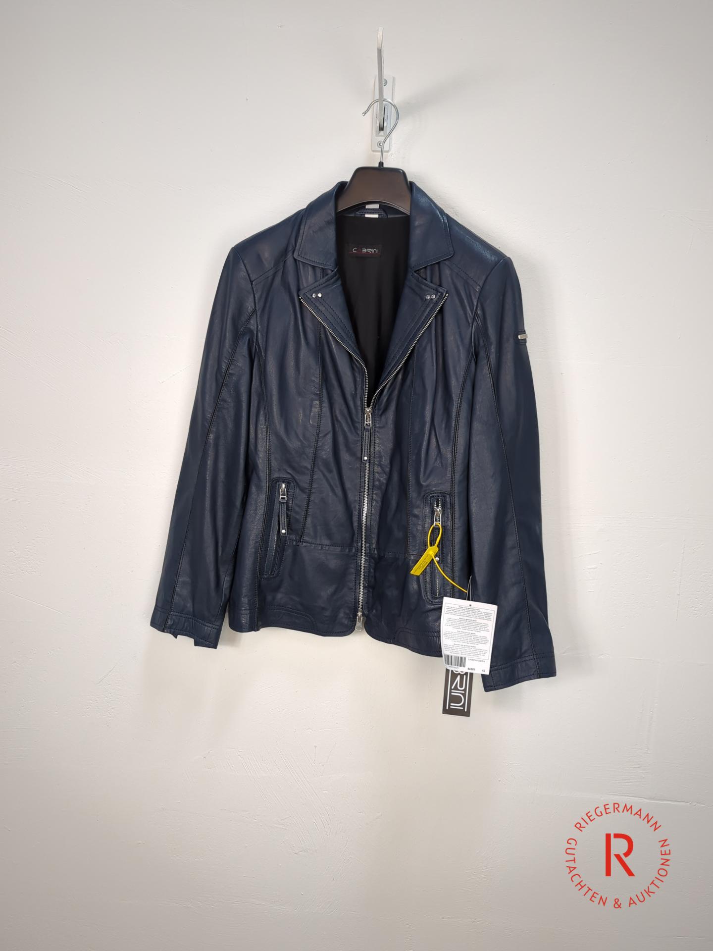 DAMEN LEDERJACKE GRÖSSE 42